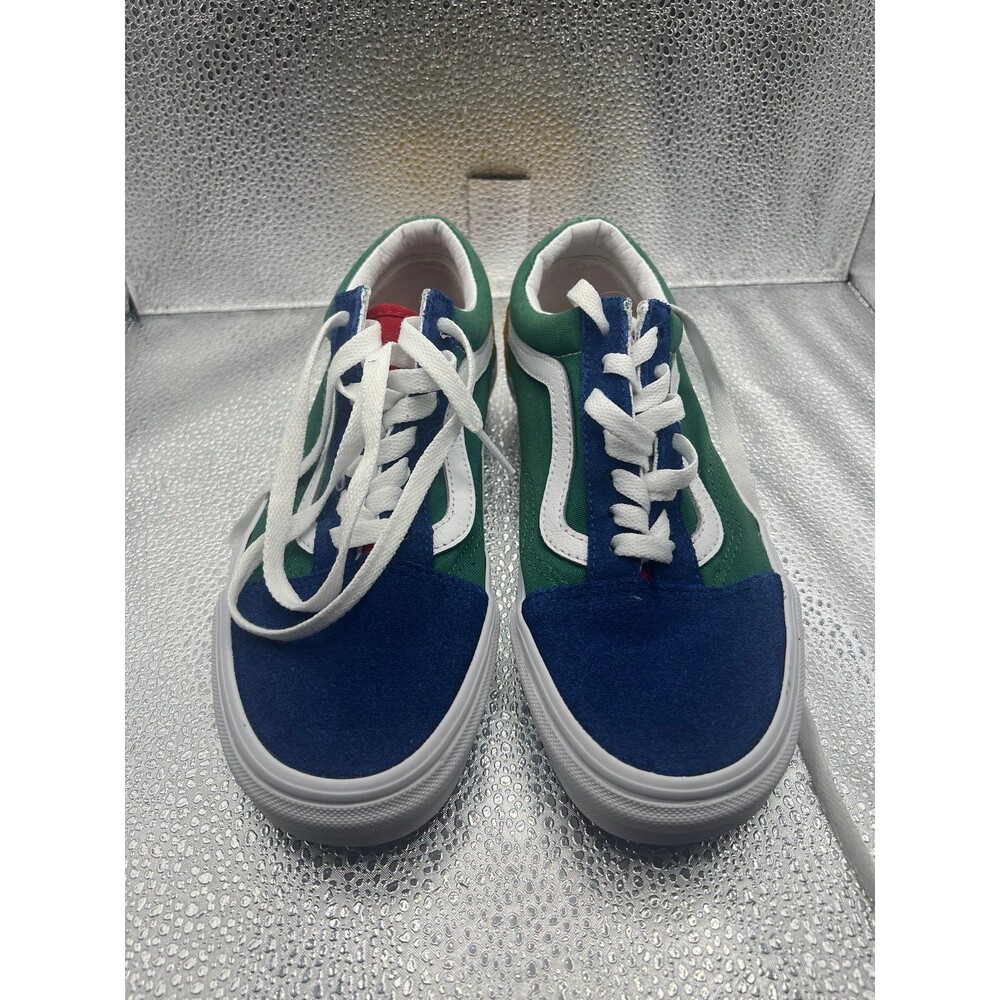 Vans Old Skool Yacht Club Color Block Blue Green Yellow Red Men’s 5 Women’s 7